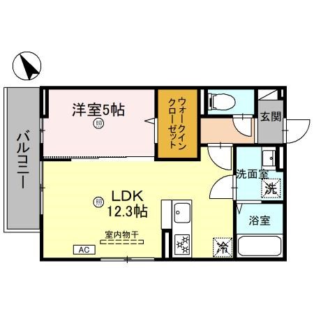 BRANSIA(ブランシア)目川 間取り