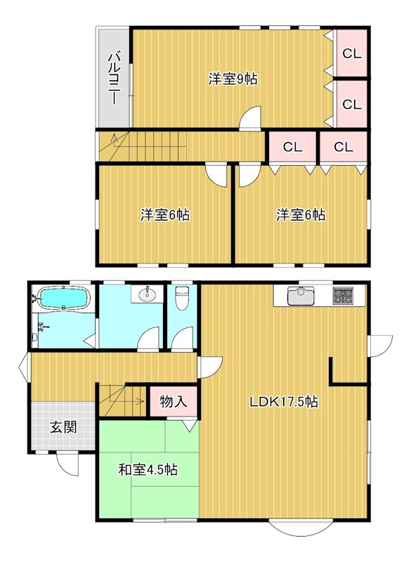 東老蘇貸家 間取り