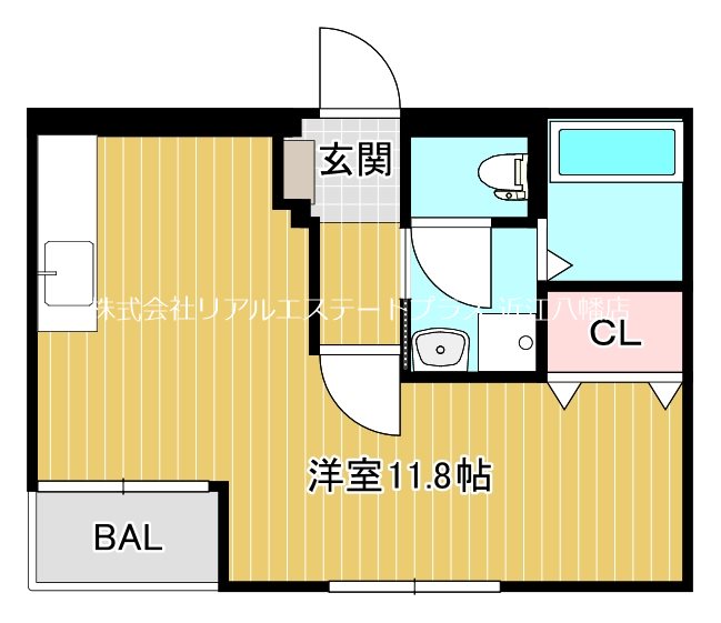 シャトレー参番館 302号室 間取り