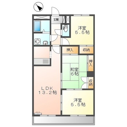 ビューパレスHYS 間取り