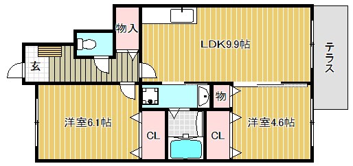オーベルジュ 間取り