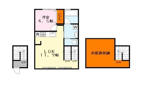 ビエノス欲賀 4A号室 間取り