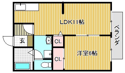リュシオル守山 間取り