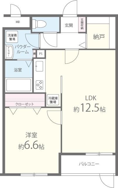 ボヌールロジェ  間取り