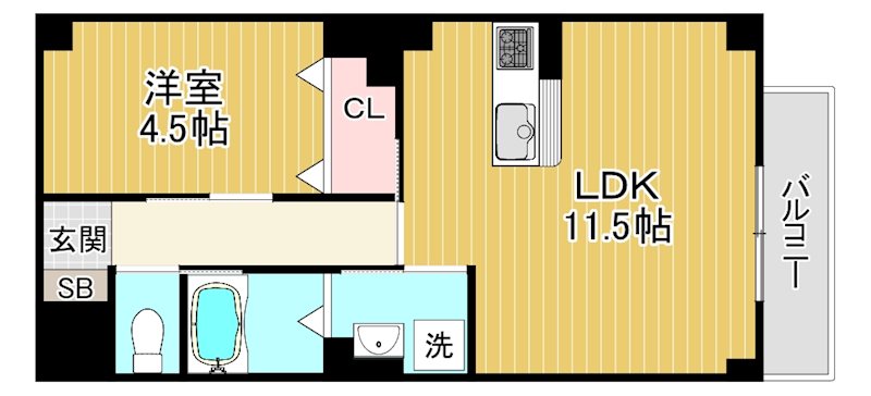 アスフォート野洲 間取り