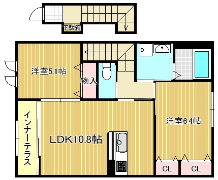 A-wave八王子 間取り