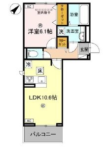 BRANSIA小篠原 間取り