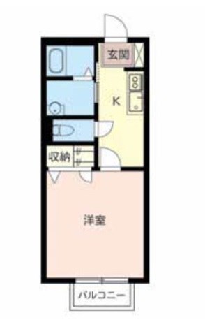 カーサフェリス 204号室 間取り