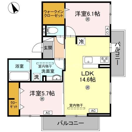 Frieden一風 間取り