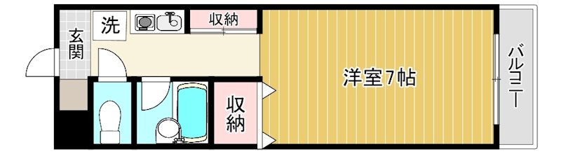 ハイツ若宮 間取り