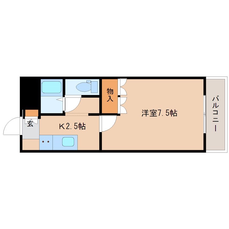 エスト　クレール 間取り