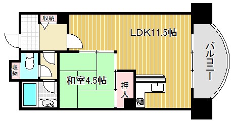 琵琶湖アーバンリゾートⅢ番館 間取り