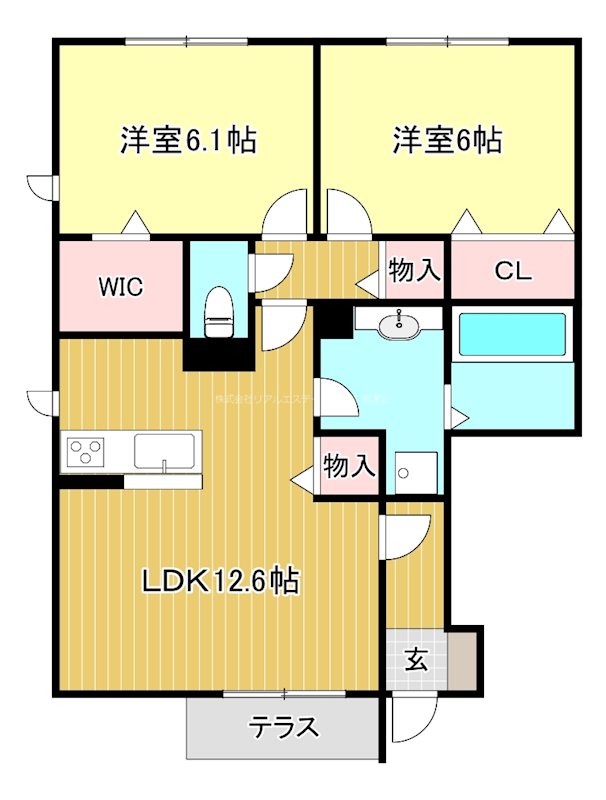 ファミーユⅡ 間取り