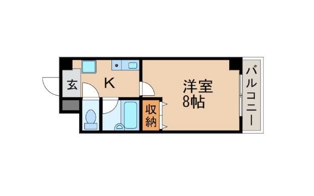 RECTO 509号室 間取り