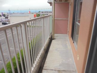 旭ハイツ  播磨田町 ベランダ