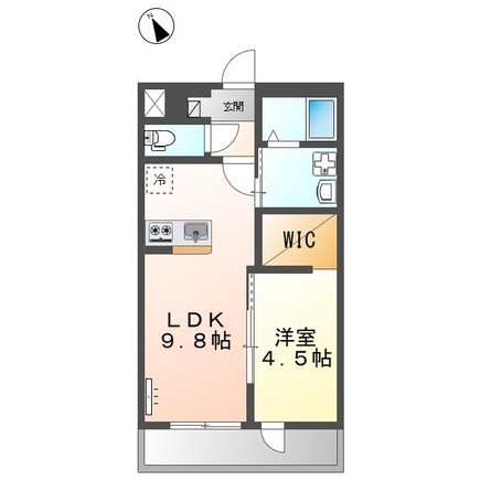 エーデルハイツ 206号室 間取り