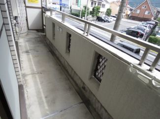 中央ハイツエクセレンス ベランダ