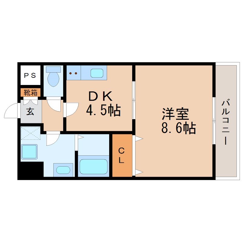 ヒルズ楓 間取り図