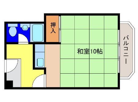 琵琶湖プラザ 703号室 間取り