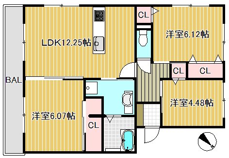 クラスペディア 間取り