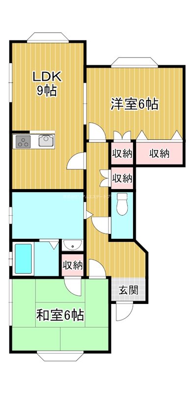 シャルム大宝 間取り