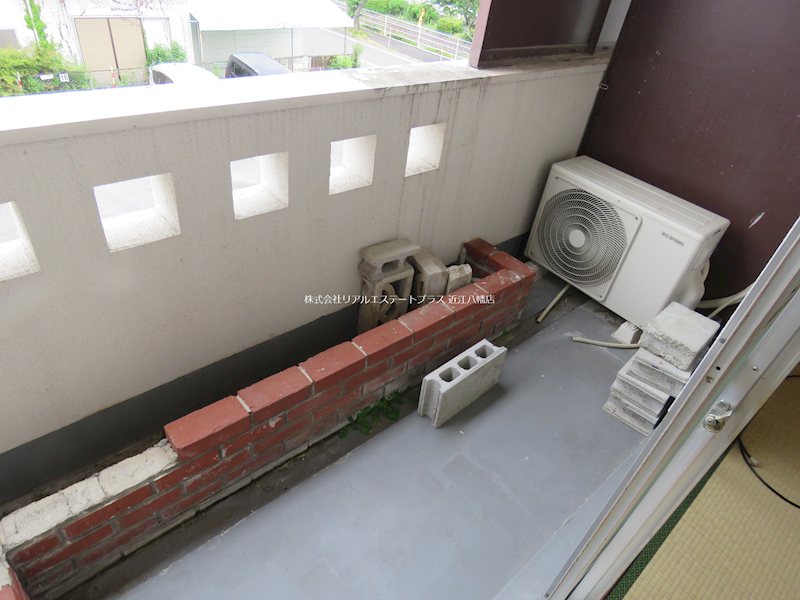 近江八幡ドリームマンションA  ベランダ