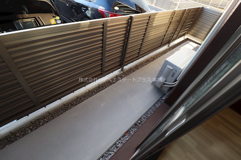 ハートフルマンション　新左衛門 ベランダ