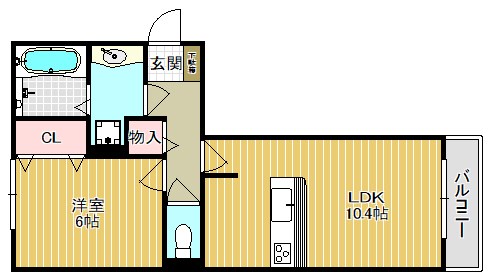 ローズパル 間取り図