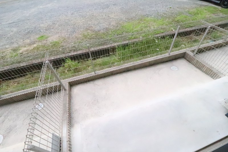 ローズパル ベランダ