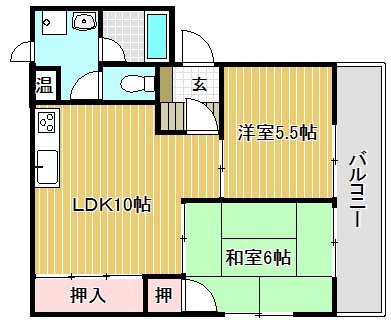 ジュエル伊勢 301号室 間取り