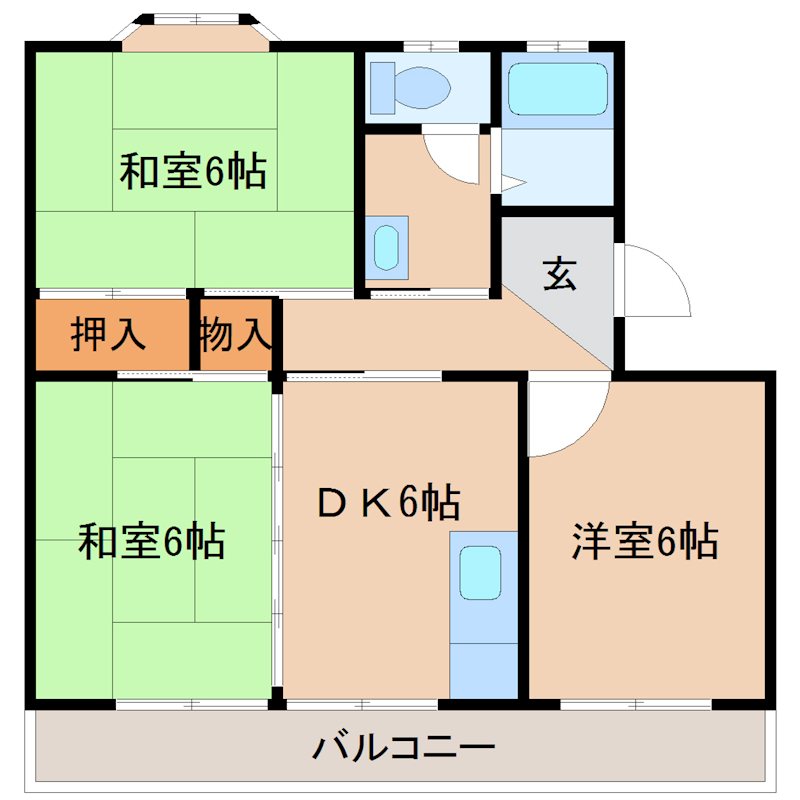 リーフマンション 間取り