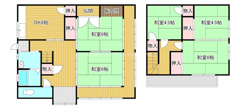 彦根新海貸家 間取り