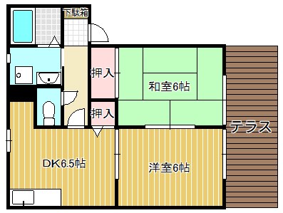 サンガーデン高野 間取り