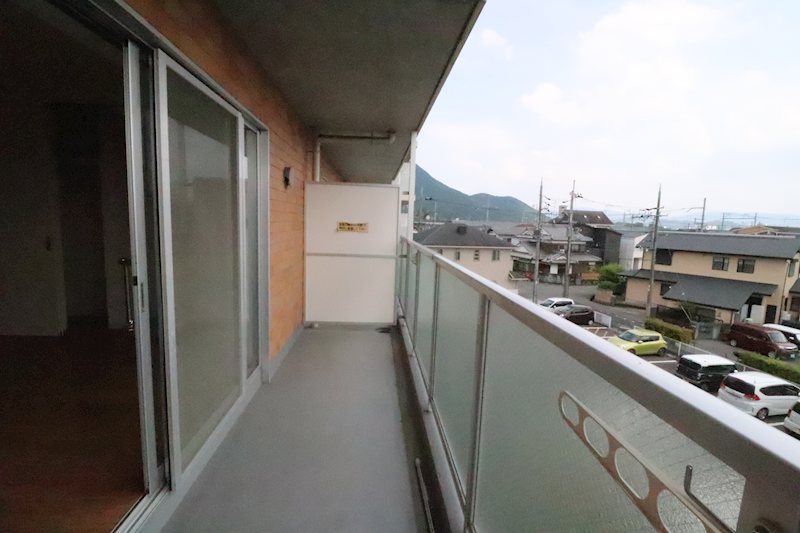 ほほえみやすの郷 ベランダ