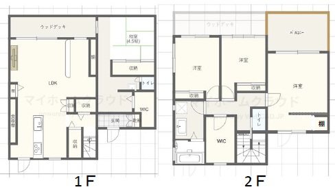 中沢３丁目戸建 間取り