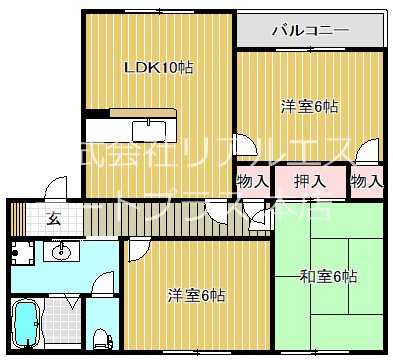 シャトーロワール 間取り