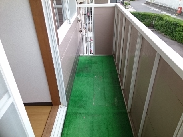 エクセルカーサ ベランダ