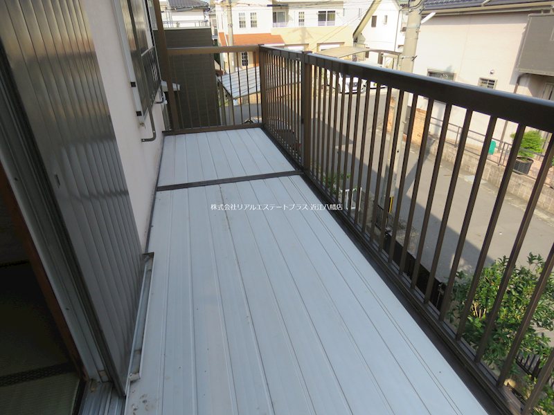 馬淵町　田中邸貸家 ベランダ