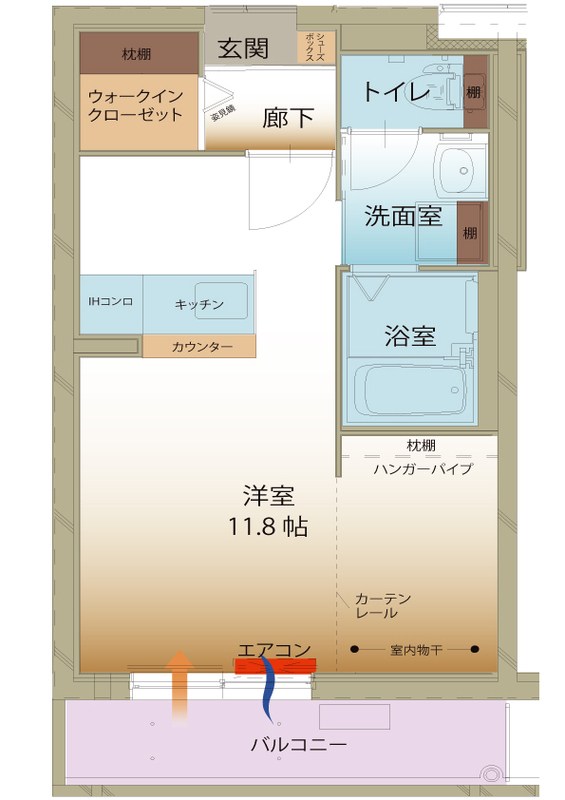 Garden court yasu 間取り