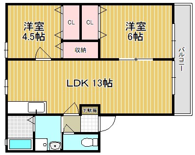 WAKABA  間取り