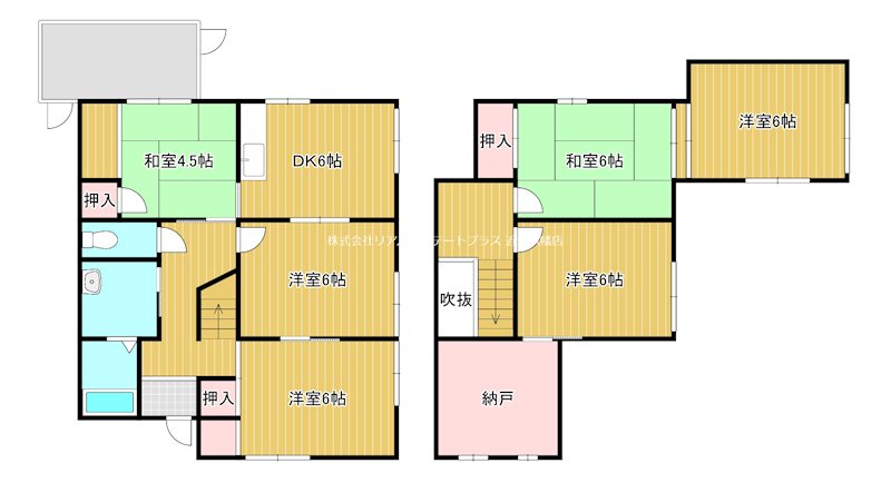 種2貸家 間取り