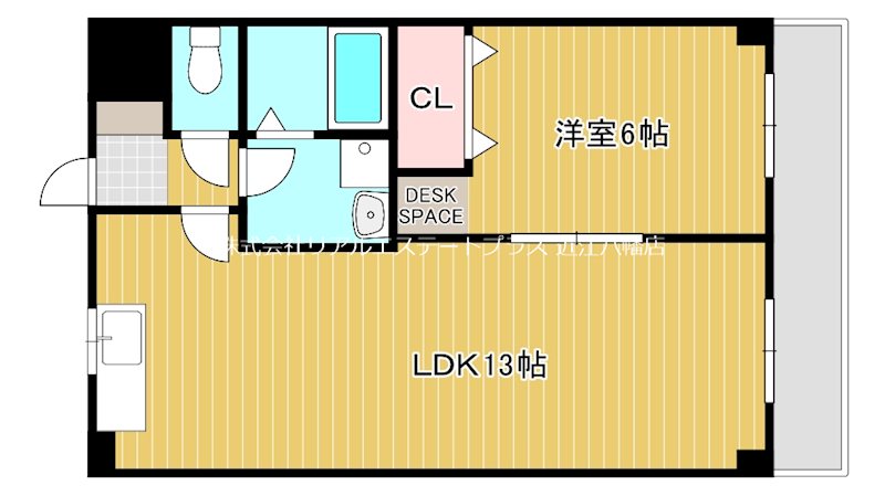古里マンション   204号室 間取り