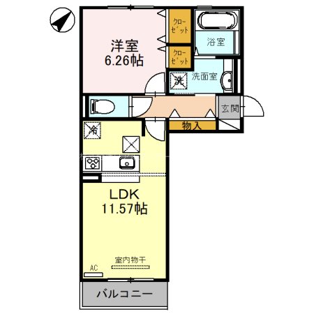 フラン小柿 間取り