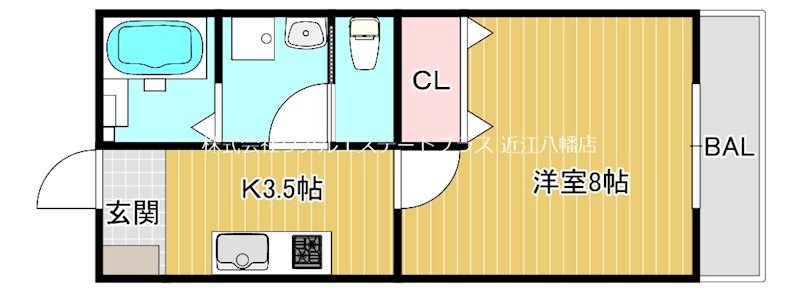 八日市清水3丁目新築 201号室 間取り