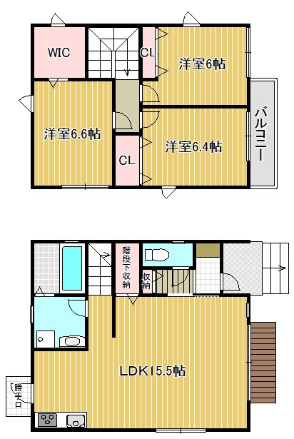 Park Heim AsahiⅡ 間取り