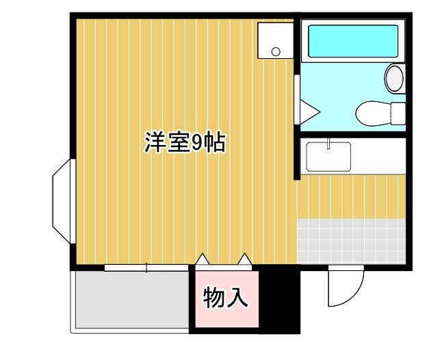Y・Tハイツ  101号室 間取り
