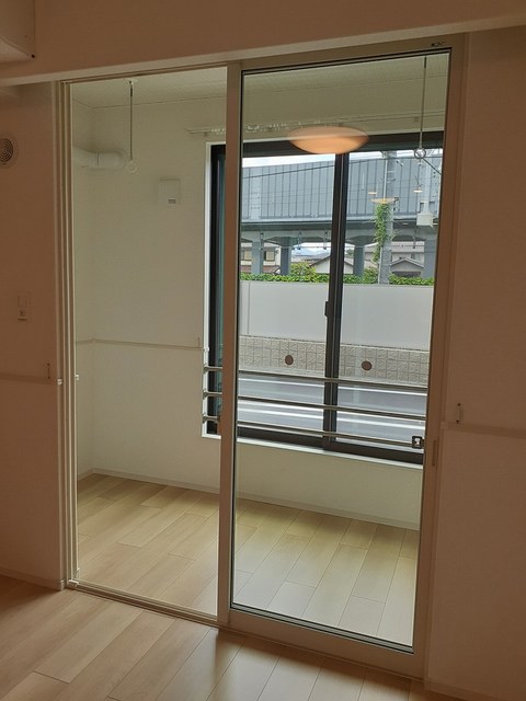 フローラ愛知川 ベランダ