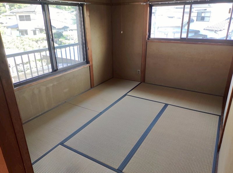 馬淵町貸家 ベッドルーム