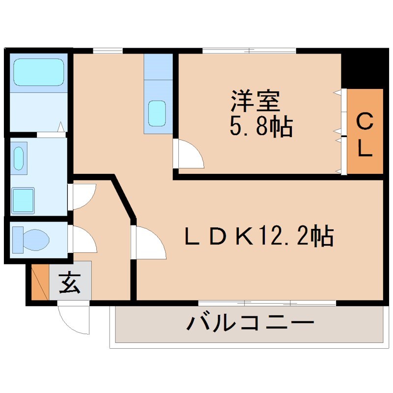 フォルティア栗東 間取り