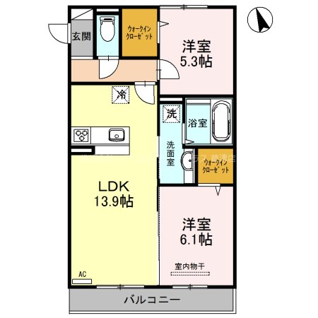 ボヌール 間取り